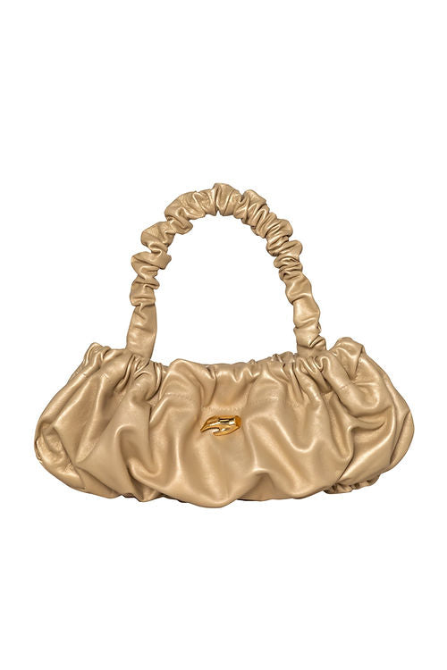 PIERRE GOLD LEATHER BAG