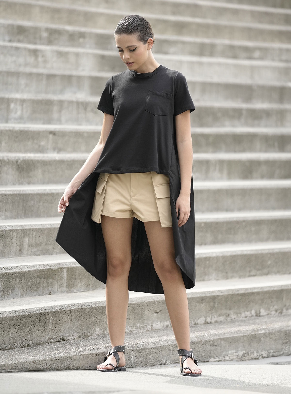 CAMISETA 205 NEGRO
