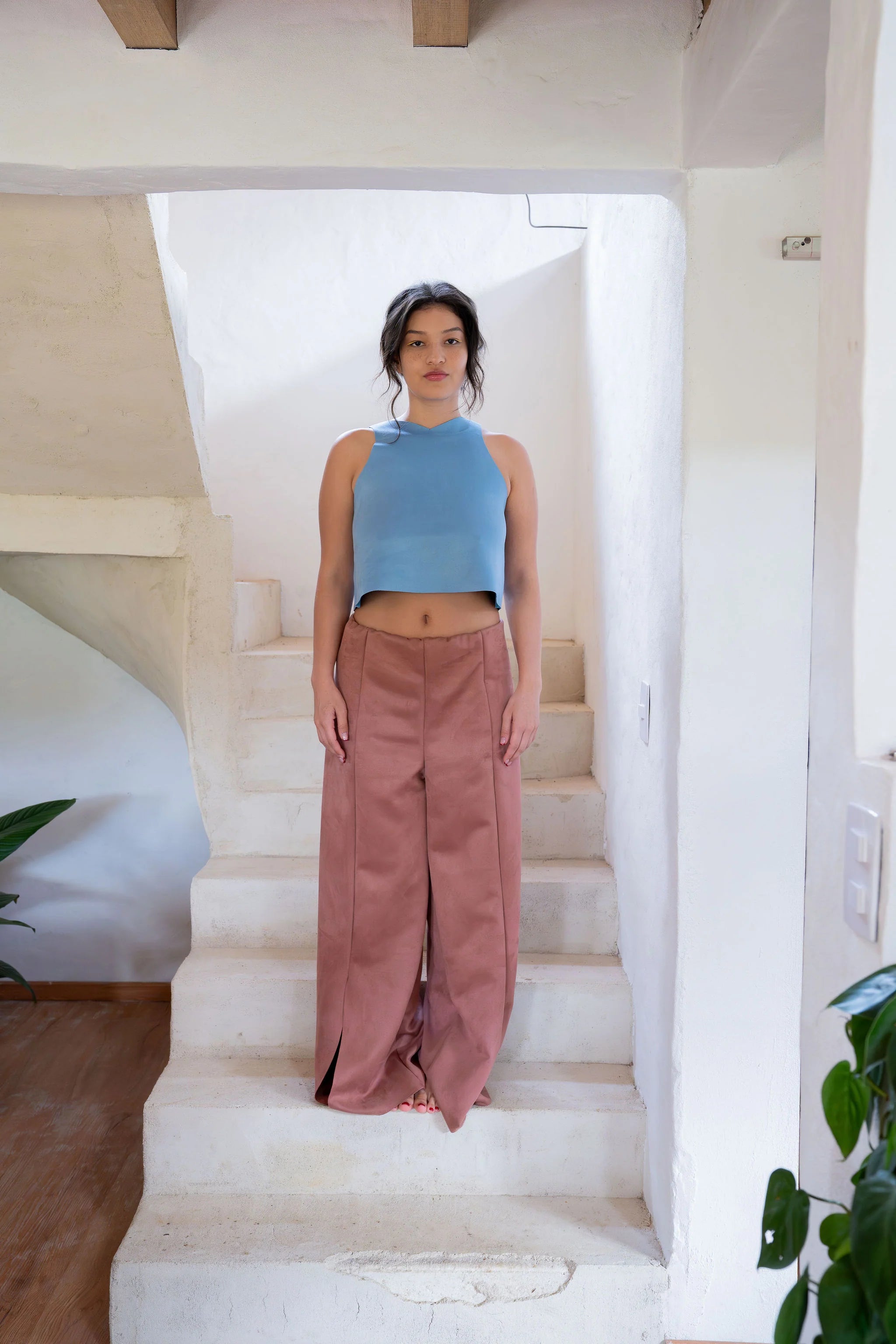 TOP CLEO AZUL