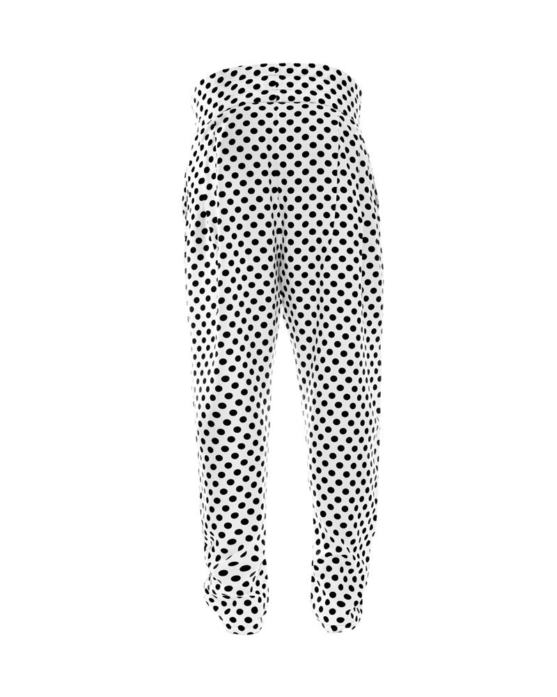 PANTALON SAMURAI DOT WHITE