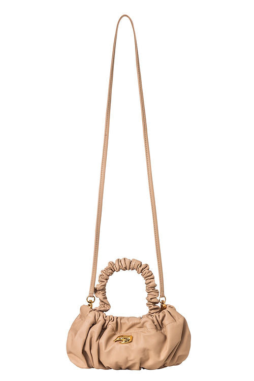 XS PIERRE BEIGE LEATHER BAG