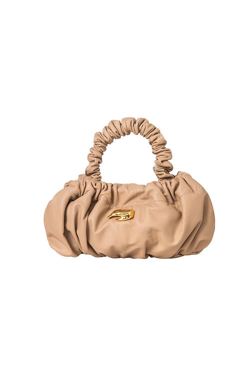 XS PIERRE BEIGE LEATHER BAG