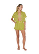 SHORT ZUBI EYELET PISTACHIO