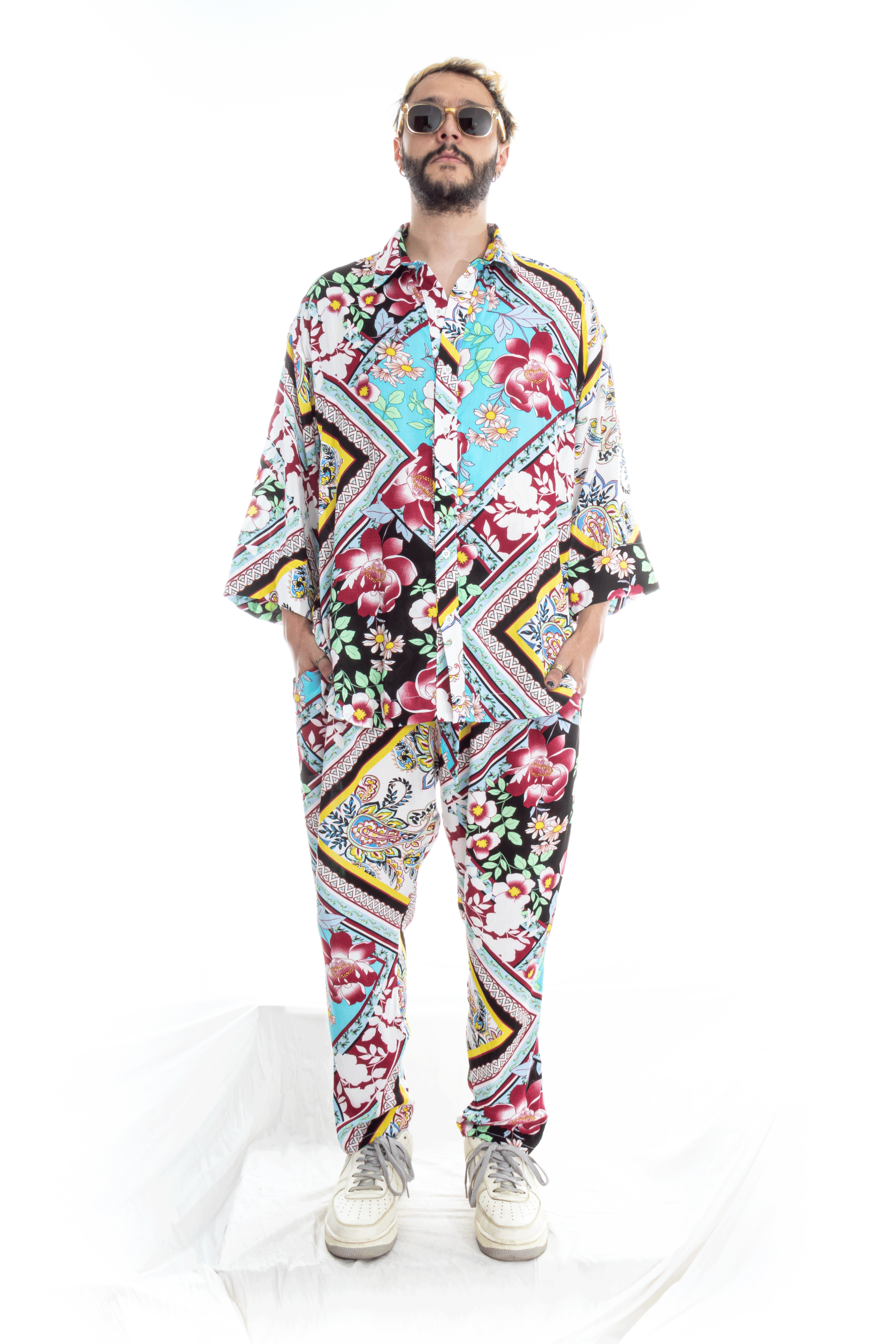 PANTALON FLOWER SAMURAI