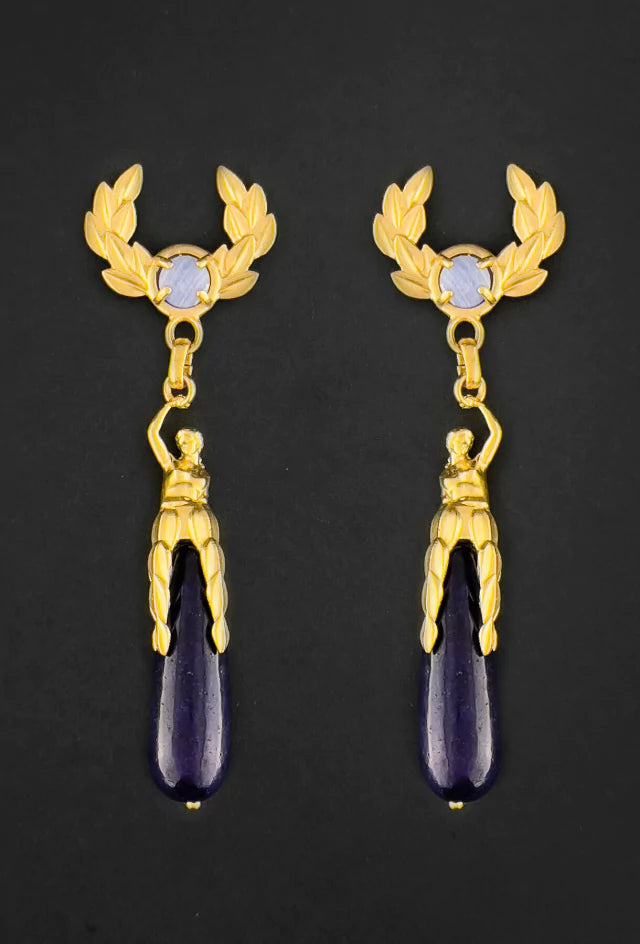 ARETE CORONA LAUREADA
