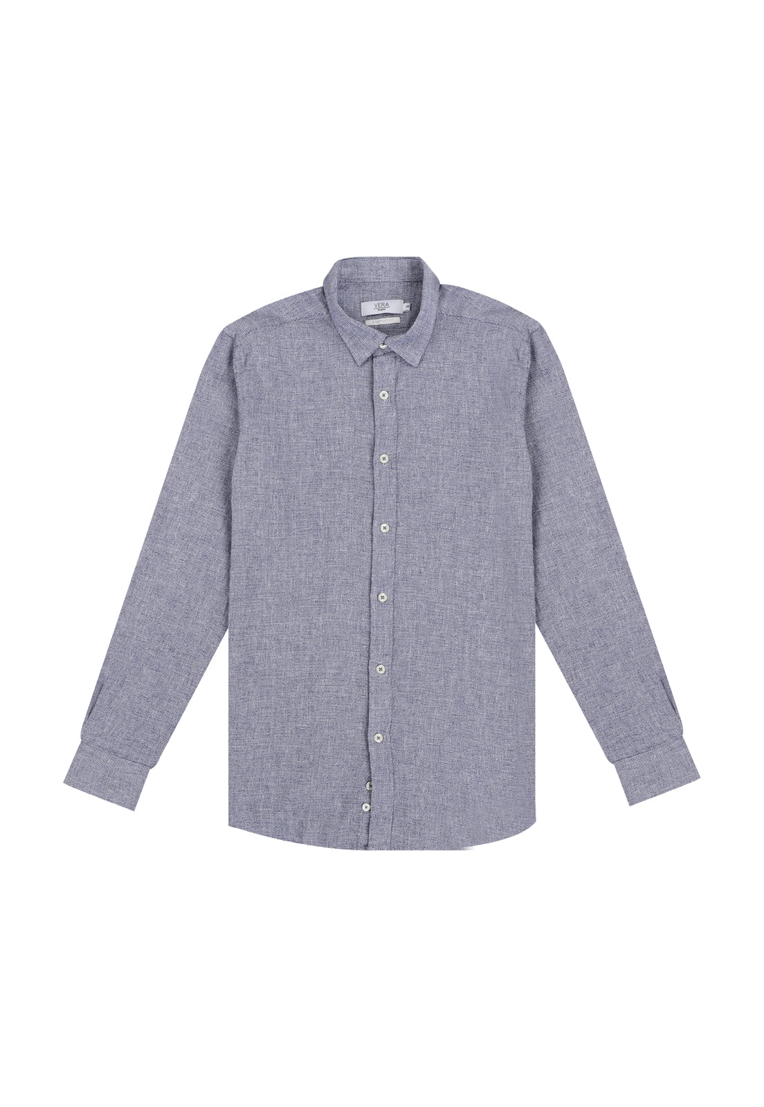ORLEBAR BLUE LINEN SHIRT