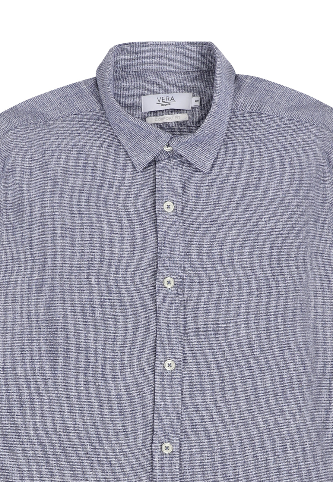 ORLEBAR BLUE LINEN SHIRT