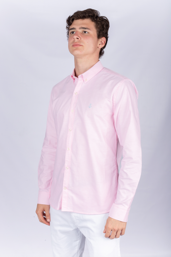 CAMISA OXFORD ROSADA