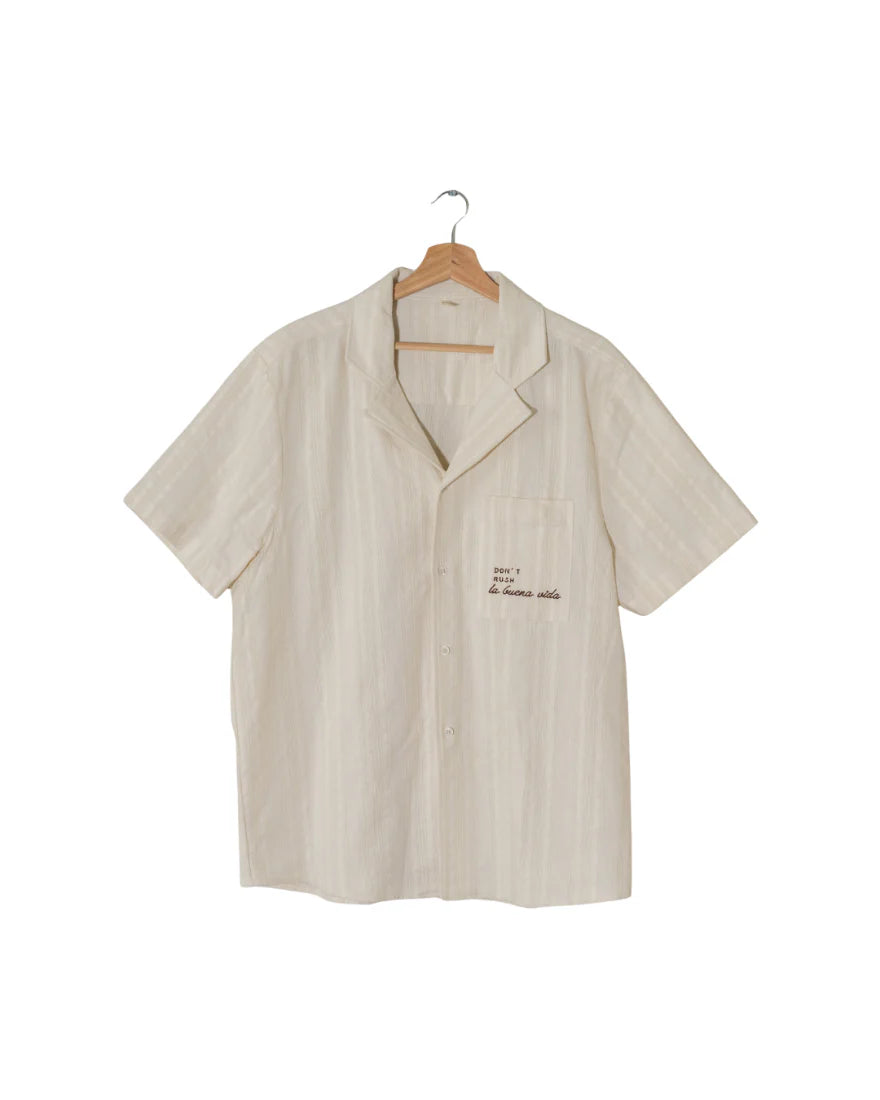 CAMISA 'DON´T RUSH LA BUENA VIDA'