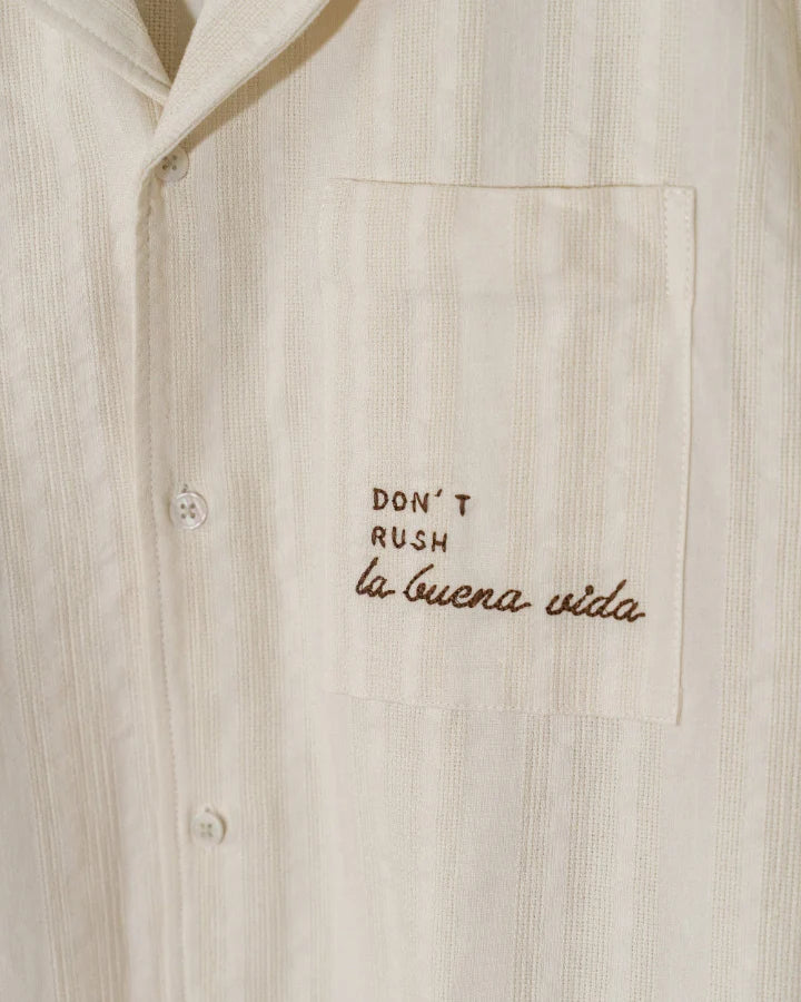 CAMISA 'DON´T RUSH LA BUENA VIDA'