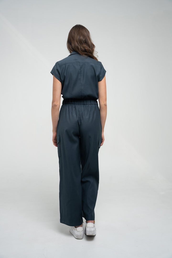 THE TENCEL JUMPSUIT CARGO