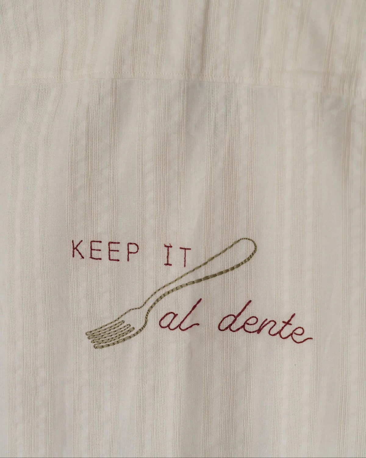 CAMISA 'KEEP IT AL DENTE'