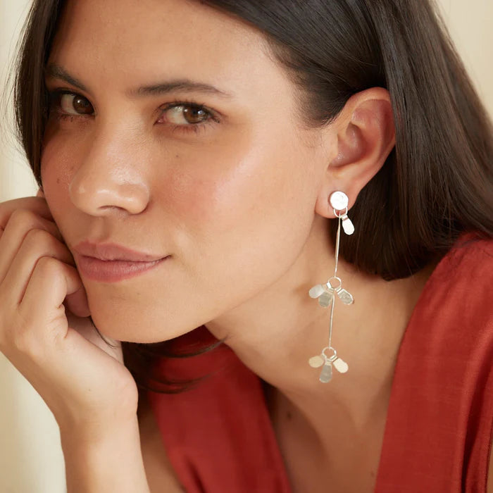 ARETES LARGOS SEMILLA SAGRADA