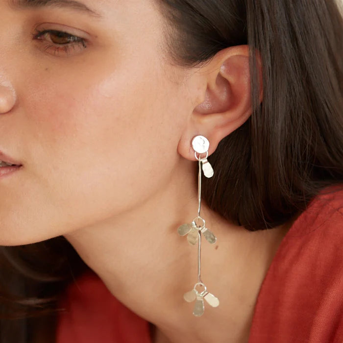 ARETES LARGOS SEMILLA SAGRADA