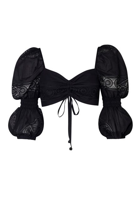 SEVILLANA TOP BLACK