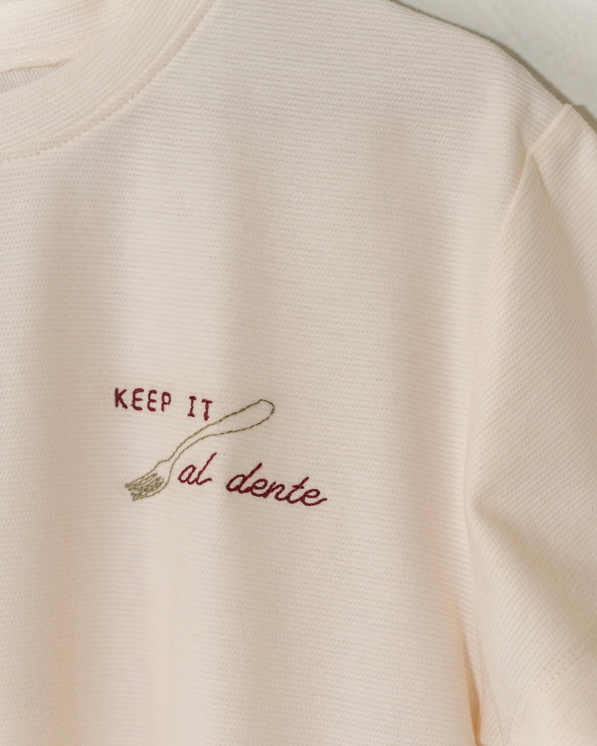 T-SHIRT 'KEEP IT AL DENTE'