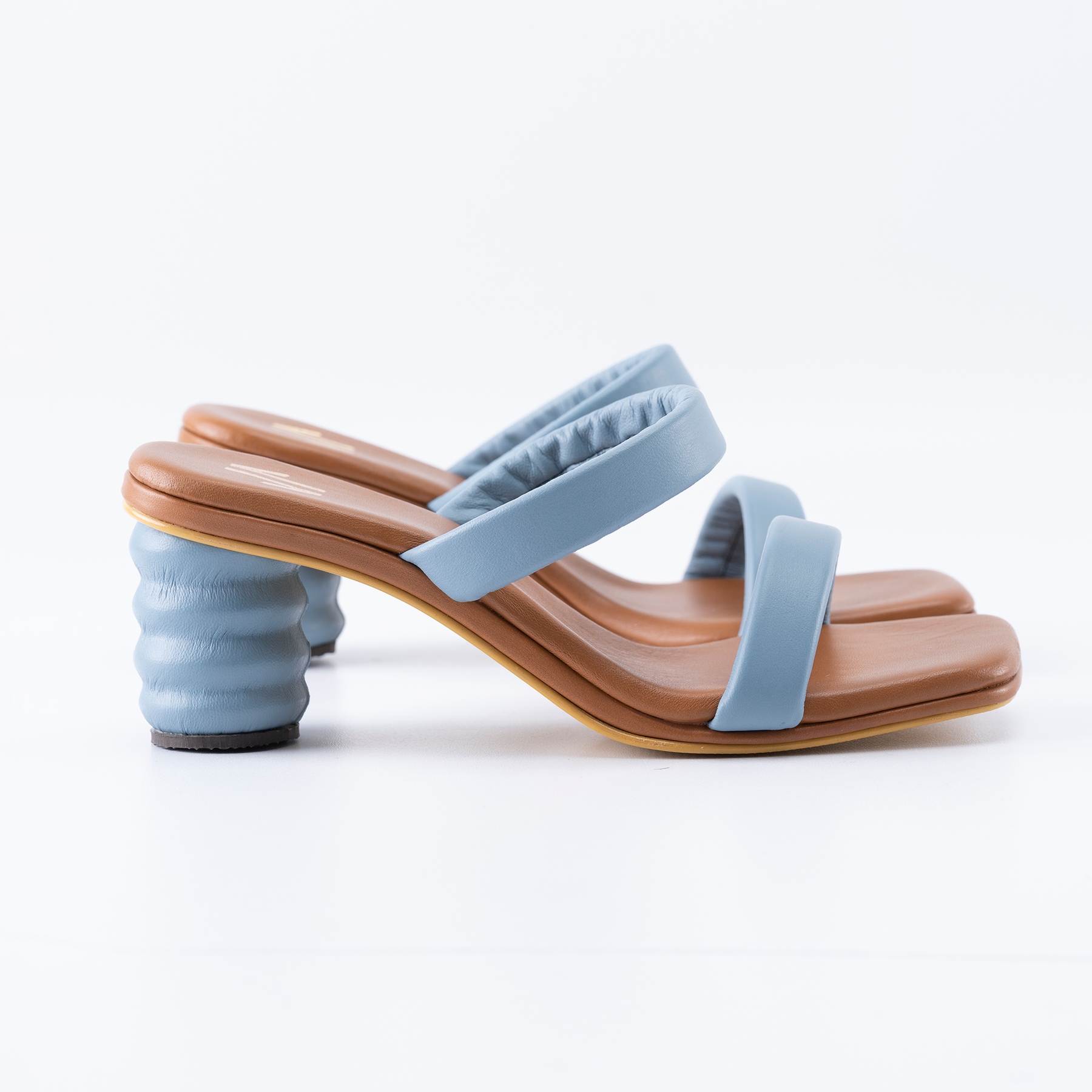 LANA BLUE HEELS