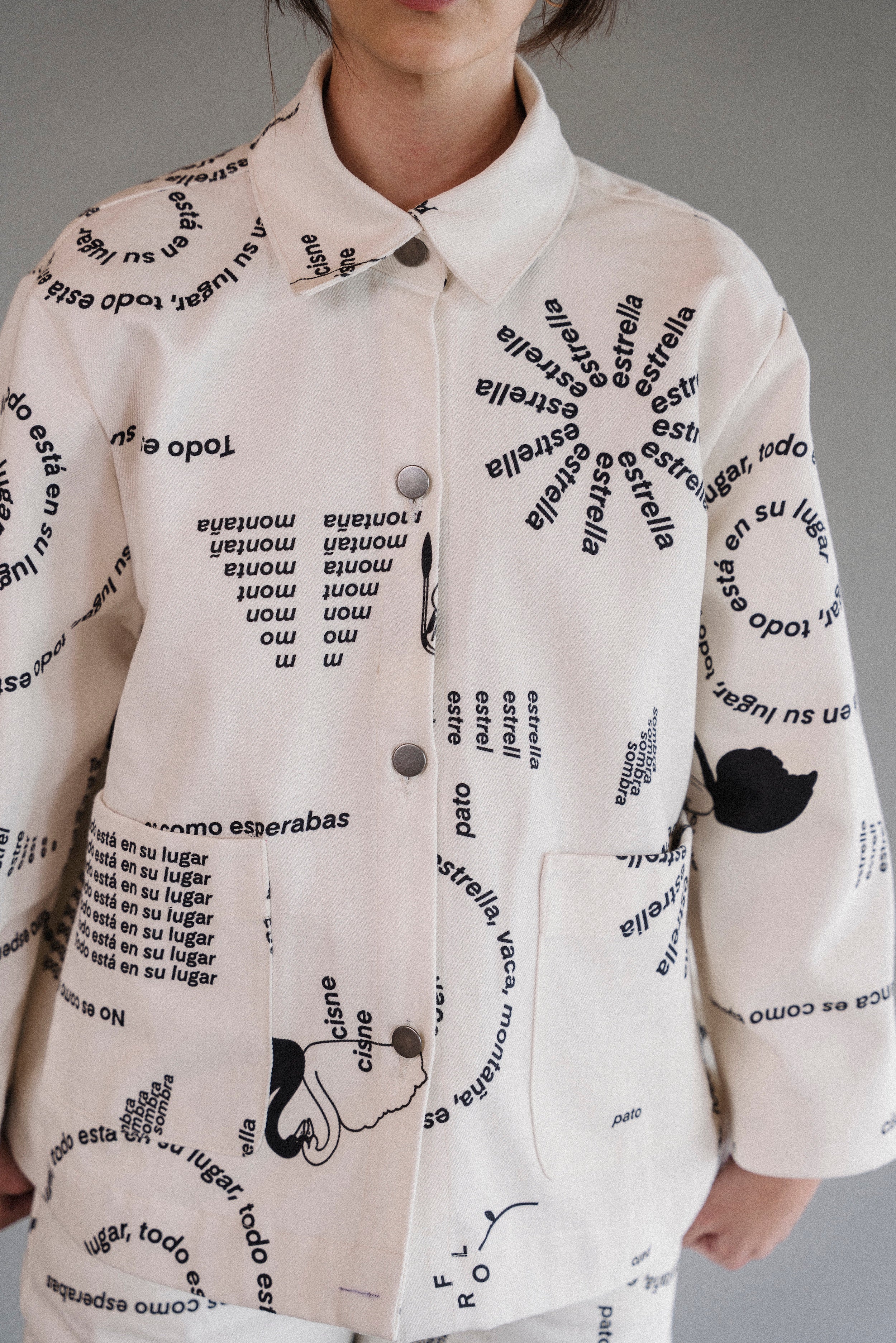 CHAQUETA PALABRAS
