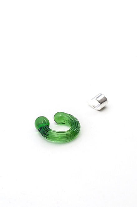 EARCUFF REMOLINO VERDE