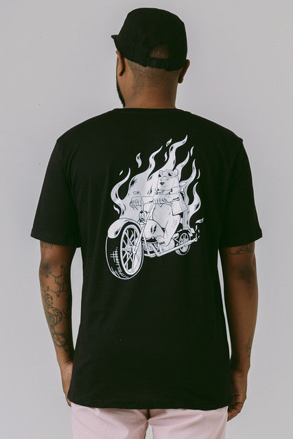 CAMISETA OSO MOTO
